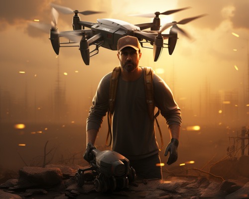piloto dron
