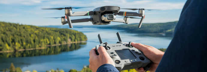 piloto de drones