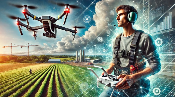 piloto de dron